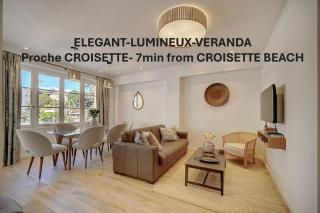 MAGNIFIQUE 3 PIECES RENOVE CANNES CENTRE 'Banane' AVEC VERANDA ! A2B88 - Cannes - 0