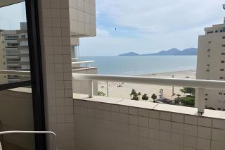 Dois quartos e sacada vista mar no Gonzaga - Santos - 8