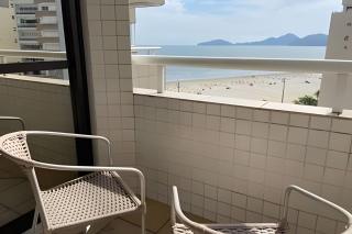 Dois quartos e sacada vista mar no Gonzaga - Santos - 6