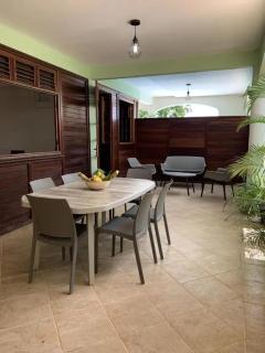 Appartement de 2 chambres avec piscine privée, jardin clos et wifi à Ducos - Ducos - 7