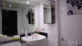 1BR Apartment Al Reef with Pool Access - Abu Dhabi - 7