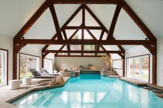 Le Manoir 9 bedrooms Indoor Pool Walk to Resort - 5