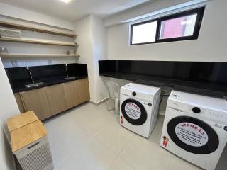 Bela Hospedagem - #303 Bauten Aurea, lindo flat a 60m do mar - 3
