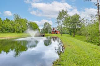 Fire Pit, Grill and On-Site Pond Kenton Cabin - - 9