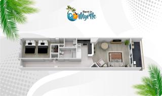 *OCEAN View Condo*Pools*Hot Tub*Kitchen*BEACH*MC61 - Myrtle Beach - 3