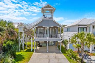 Walk to Santa Rosa Beach 30A Home w Private Pool Balcony Open Living Spaces - Santa Rosa Beach - 0