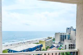 *Peaceful Ocean VIEW Beauty*Beach*Hot Tubs*J100 - Myrtle Beach - 0