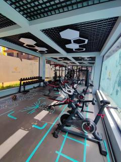 luxurious fully furnished two bedroom apartment with heated swimming fully equipped gym ample parking space children playing ground and a relaxing rooftop with amazing city views - 5