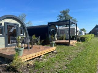 Camping Kleine Belterwijde, Pod, Tiny House aan het water - Belt-Schutsloot - 7