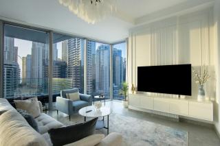 Livbnb - 1 BR Deluxe Corner Suite with Marina view in Stella Maris, Dubai - Dubái - 9