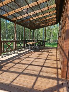 Domek letniskowy brązowy -całoroczny - 3