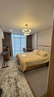 Двухкомнатная квартира с видом на озеро в Chaika Resort - 7