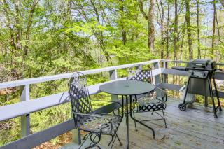 1 Mi to Pisgah Natl Forest Wooded Haven with Deck - Pisgah Forest - 0