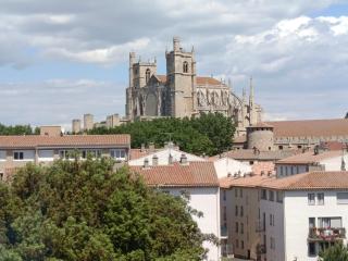 Grand T2 50m2 Narbonne centre, vue sur cathédrale - 7