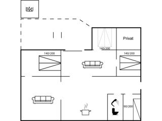 Holiday Home Hjalmine - 1-4km from the sea by Interhome - 9