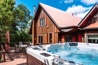 Chalet - Hot tub - Ski out in Mont-Blanc - Saint-Faustin - 5