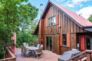 Chalet - Hot tub - Ski out in Mont-Blanc - Saint-Faustin - 9
