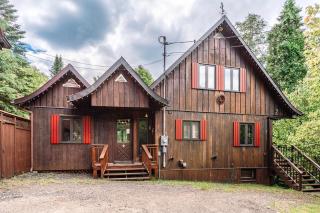 Sous Bois & Loft - Hot tub - Ski out - Saint-Faustin - 5