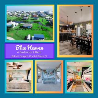 Blue Heaven by Bolivar Escapes - Crystal Beach - 0