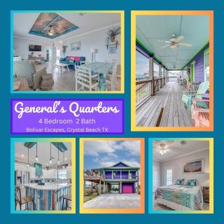 Generals Quarters by Bolivar Escapes - Crystal Beach - 0