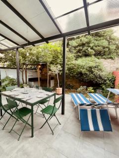 "Maison Bleue" Quartier Haut,Clim,Parking,Jardin - 0