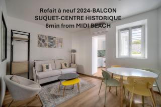 Elégant 2 pièces TERRASSE, SUQUET-CENTRE HISTORIQUE A1B261 - 0