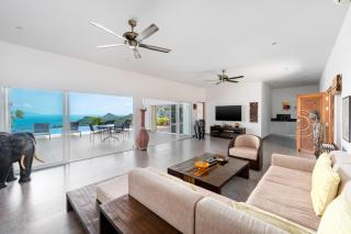 Superbe Villa 3 Chambres Vue Mer Beautiful 3-Bedroom Sea View Villa - Amphoe Koksamui - 9