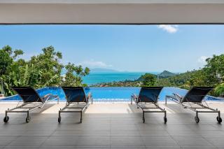 Superbe Villa 3 Chambres Vue Mer Beautiful 3-Bedroom Sea View Villa - Amphoe Koksamui - 1