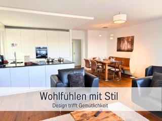SONNENTERRASSE - 3 Schlafzimmer, Whirlpool & Alpenblick - Perfekt für Romantik oder Familienurlaub mit Kind , Hund willkommen by FerienWohnenAmSee - - Überlingen - 5
