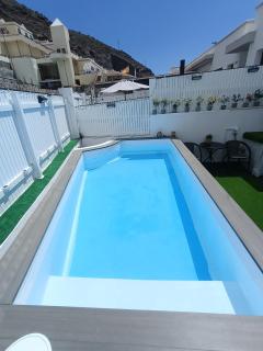 Big villa puerto rico with heated saltwater jacuzzi pool & BBQ & private parking - Porto Rico - 7