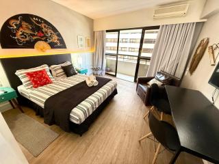 Lindo Studio com Jacuzzi e sacada a 50m Av Paulista - São Paulo - 0