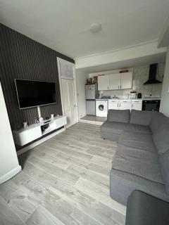 Bright bedroom with king side bed and shared bathroom or whole one bedroom apartment - Édimbourg - 4