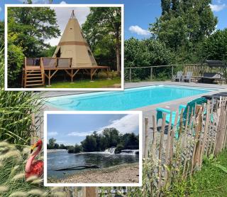 Lodge Tipi, L'Indienne - Arc-et-Senans - 0