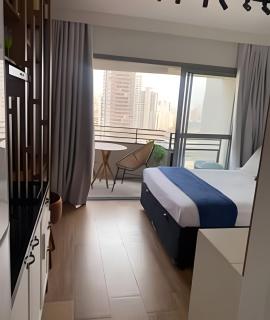 Apto Alto Completo 5 minutos Consulado Americano - São Paulo - 1