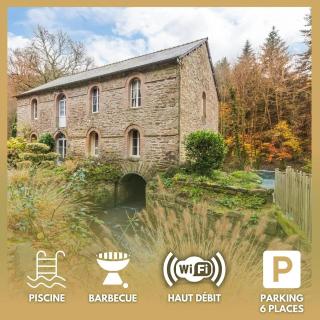 Le Moulin de la Touche Minoterie Piscine - - 0