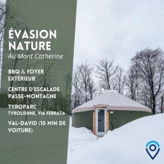 Spacious Yurt in the Woods - Sainte-Agathe-des-Monts - 0