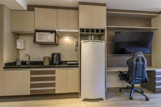 Studio Alto Padrão c/ vaga - Shop. Estação - 5