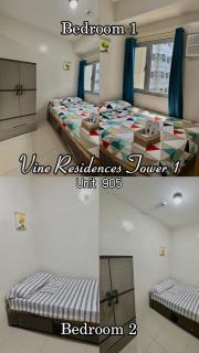 Vine Residences 2 BR, Prime Video,Free Parking, Near Mall, Nice pool - Manila - 2
