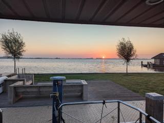 Houseboat 11 direct aan het Sneekermeer - Offingawier - 0