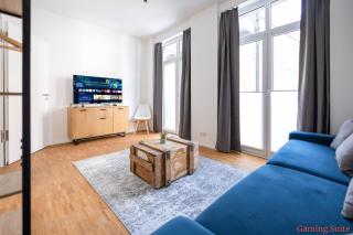 Ko-Living - Beatles und Banksy Suites & Studios am Eselsbrunnen - Altstadt - Küche - Halle-sur-Saale - 9