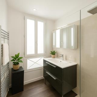 Splendide appartement design plein centre nice climatisé - 3 chambres - Nice - 5