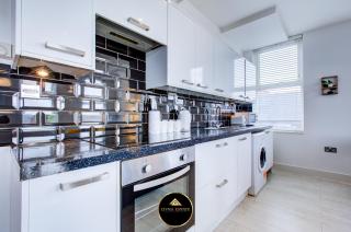 Stylish 1 bed Apt By Livra Estate Short Lets & Serviced Accommodation Sutton With Free Parking - Sutton - 4