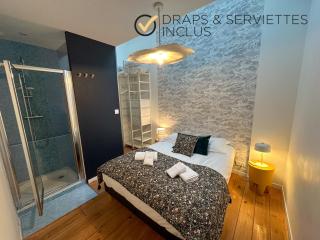 LOFT DES SABLES - Loft moderne à 50m de la plage - 9