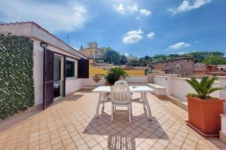 Magic Trastevere suite on roof terrace - 0