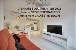 2 PIECES MODERNE 8 mn du Palais A1B238 - Cannes - 0