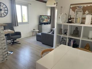 Piscine, plage et vue mer pour ce beau T3 rénové avec goût - 6FR324 - Saint-Cyprien-Plage - 5