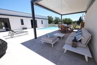 LS6-408 ERNO Villa contemporaine avec piscine privée 8 couchages à Chateauneuf de Gadagne - Proche d’Avignon - 4