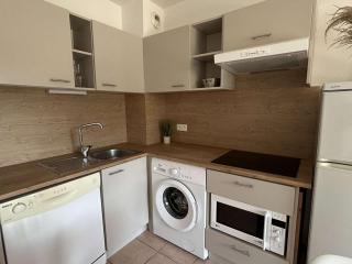Appartement climatisé, 2 pièces, piscine, terrasse, parking privé, proche port - Gruissan - FR-1-229-372 - Gruissan - 4