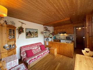 Appartement cosy 4 pers, au coeur de Crest-Voland, proche pistes, parking, balcon - FR-1-733-80 - Crest-Voland - 3