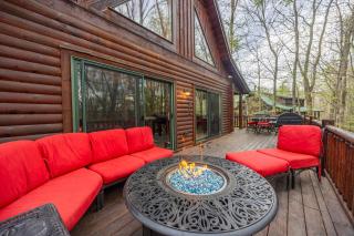 Wooded Retreat w Hot Tub Loft Game Room & Sauna - Oakland - 9